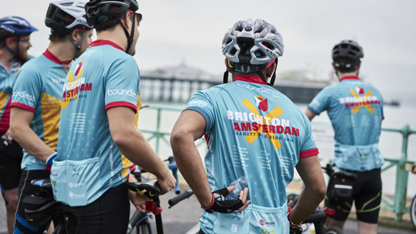 Brighton to Amsterdam charity bike ride